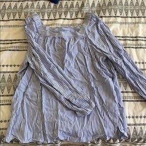 Off the shoulder shirt